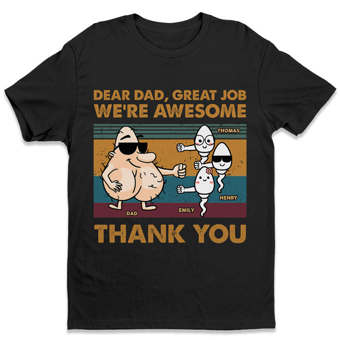 Tel père, tel fils - T-shirt unisexe personnalisé, sweat à capuche, sweat-shirt - Cadeau de fête des pères, d'anniversaire pour papa