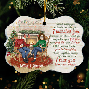 N'oublie jamais à quel point tu es spécial pour moi - Décoration de Noël personnalisée en acrylique en forme de Benelux - Cadeau pour couple, mari, femme, anniversaire, fiançailles, mariage, cadeau de mariage, cadeau de Noël