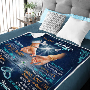 Croyez en vous et n'oubliez pas d'être génial - Couverture pour couple - Cadeau de Saint-Valentin pour femme de la part de votre mari