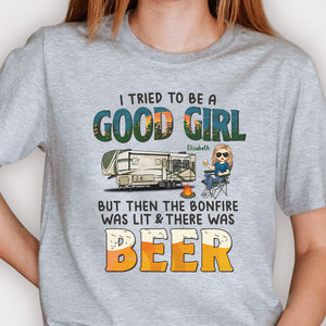 Mais ensuite il y avait de la bière ! T-shirt unisexe personnalisé, sweat à capuche, cadeau pour meilleur ami, cadeau pour les amateurs de camping