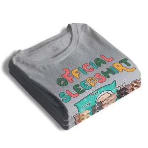 T-shirt de nuit officiel Pets - T-shirt unisexe personnalisé pour chien et chat, sweat à capuche et sweat-shirt - Cadeau de Noël pour propriétaires et amoureux des animaux