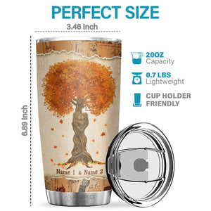 I Would Give You The Ability To See Yourself Through My Eyes - Personalized Tumbler - To My Wife, Gift For Wife, Anniversary, Engagement, Wedding, Marriage Gift