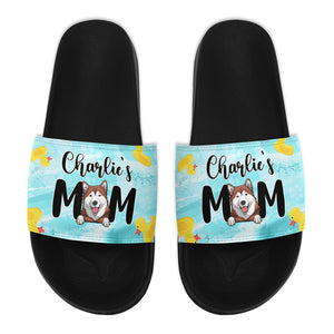 Je suis une maman de chien - Sandales et chaussons personnalisés - Cadeau pour les amoureux des animaux