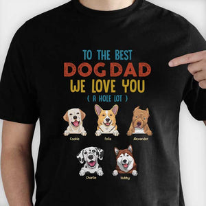 Je t'aime beaucoup - T-shirt unisexe personnalisé, sweat à capuche - Cadeau pour papa