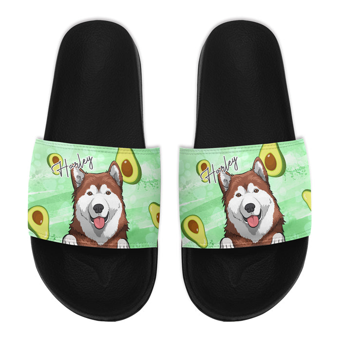 My Fur Baby - Sandales et chaussons personnalisés - Cadeau pour les amoureux des animaux