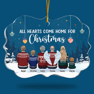 La vie nous emmène vers des endroits inattendus - Décoration familiale personnalisée - Acrylique en forme de Benelux - Cadeau de Noël pour les membres de la famille