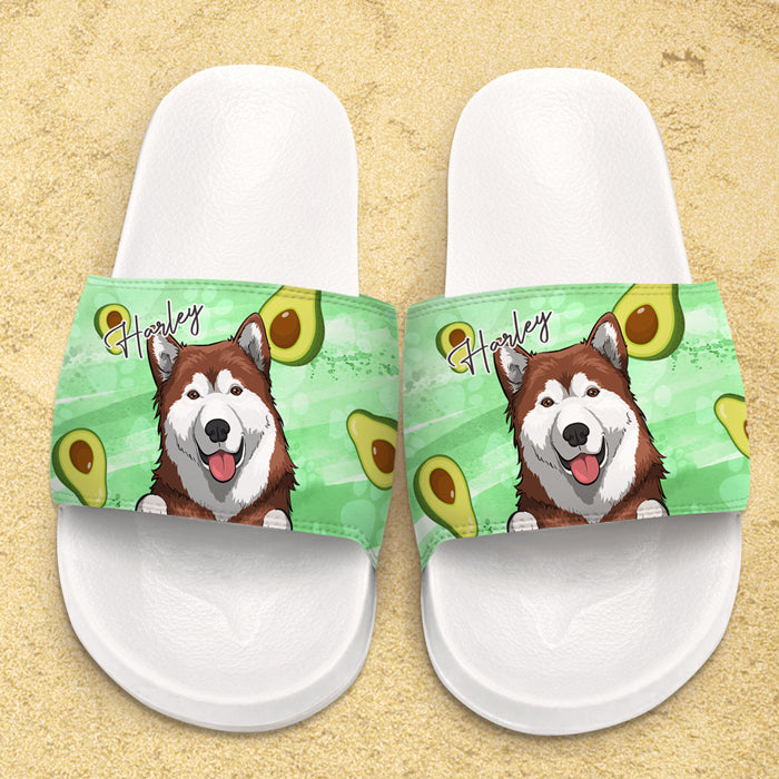 My Fur Baby - Sandales et chaussons personnalisés - Cadeau pour les amoureux des animaux