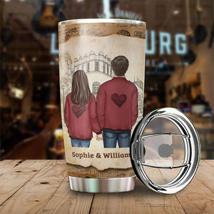 I Can Not Say I Love You Enough, So This Is Your Reminder - Gift For Couples, Personalized Tumbler.