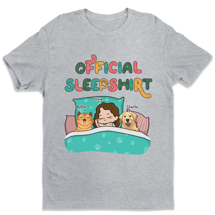 T-shirt de nuit officiel Pets - T-shirt unisexe personnalisé pour chien et chat, sweat à capuche et sweat-shirt - Cadeau de Noël pour propriétaires et amoureux des animaux