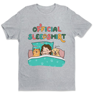 T-shirt de nuit officiel Pets - T-shirt unisexe personnalisé pour chien et chat, sweat à capuche et sweat-shirt - Cadeau de Noël pour propriétaires et amoureux des animaux