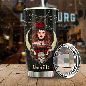 What We Think We Become - Personalized Tumbler - Gift For Yourself, Halloween Gift
