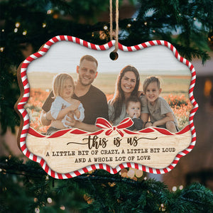 C'est nous, notre histoire - Décoration de Noël personnalisée en bois avec photo en forme de Benelux - Télécharger une image, cadeau pour la famille, cadeau de Noël