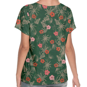 Cette maman chien appartient à - T-shirt col V personnalisé - Cadeau pour les amoureux des animaux