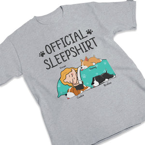 T-shirt de nuit officiel - T-shirt unisexe personnalisé pour chien, sweat à capuche, sweat-shirt - Cadeau de Noël pour les propriétaires et les amoureux des animaux