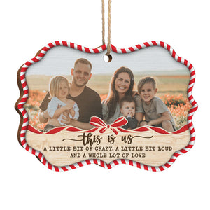 C'est nous, notre histoire - Décoration de Noël personnalisée en bois avec photo en forme de Benelux - Télécharger une image, cadeau pour la famille, cadeau de Noël