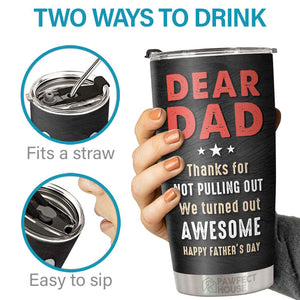 Nous avons été formidables - Gobelet personnalisé - Cadeau pour papa, cadeau pour la fête des pères