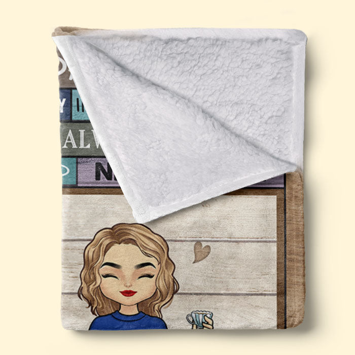 Je prie pour que tu sois toujours en sécurité - Couverture familiale personnalisée - Cadeau de Noël pour les membres de la famille