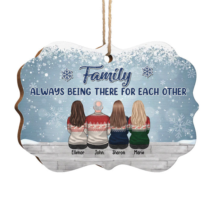 Les frères et sœurs sont prêts à affronter tout ce que la vie leur réserve - Décoration familiale personnalisée en bois en forme de Benelux - Cadeau de Noël pour frères et sœurs, cousins et cousines