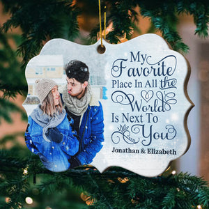 Mon endroit préféré est à côté de toi - Télécharger une image, cadeau pour couples, mari et femme - Décoration de Noël en bois personnalisée en forme de Benelux