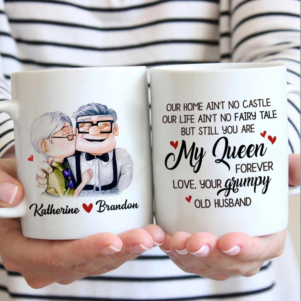 Our Home Ain't No Castle - Personalized Mug.