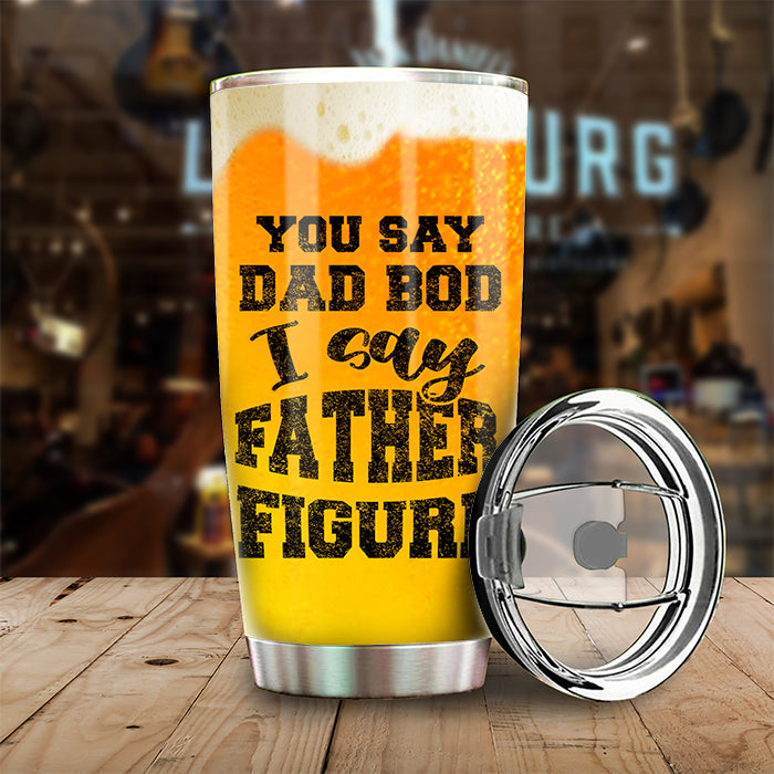 Je dis « Figure paternelle » - Gobelet personnalisé - Cadeau pour papa