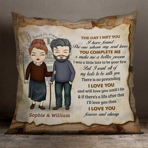 I Have Found The One Whom My Soul Loves - Gift For Couples, Personalized Pillow (Insert Included).