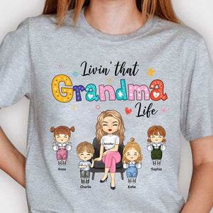 Vivre la vie de tante et grand-mère - Cadeau pour maman et grand-mère - T-shirt et sweat à capuche unisexe personnalisé