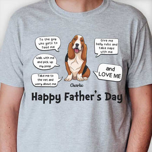 Marchez avec nous, ramassez nos crottes - T-shirt unisexe personnalisé, sweat à capuche - Cadeau pour papa, cadeau pour la fête des pères