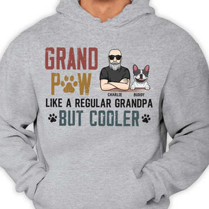Grand-père comme un grand-père ordinaire mais plus cool - Cadeau pour papa, grand-père - T-shirt unisexe personnalisé, sweat à capuche