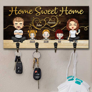 Notre vie, notre douce maison - Porte-clés personnalisé, porte-clés - Cadeau pour couple, mari et femme