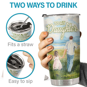 Le moment dont je suis le plus fier est de dire aux autres que tu es ma fille - Tumbler - À ma fille, cadeau pour fille, cadeau de papa pour fille, cadeau d'anniversaire pour fille