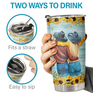 Gobelet Pawfect House 20 oz - Merci d'être à mes côtés - Gobelet isotherme en acier inoxydable. Joli gobelet pour meilleur ami, anniversaire, Noël, mariage, articles assortis pour couples.