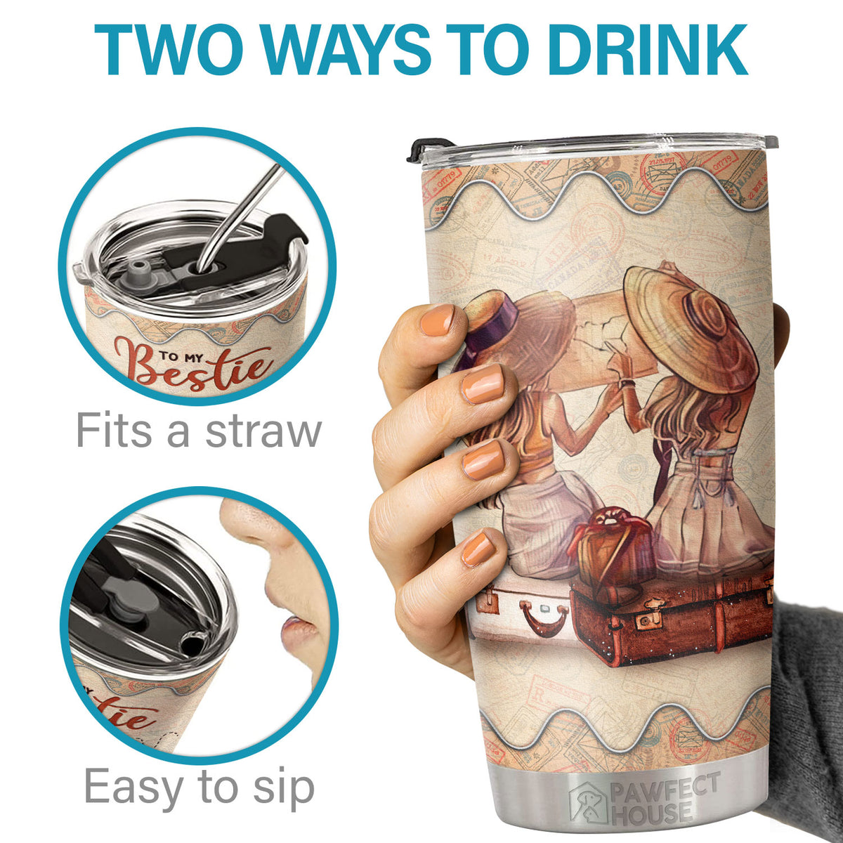 Merci d'être un ami d'une manière si spéciale - Tumbler - À ma meilleure amie, cadeau pour meilleure amie, meilleure amie, sœur, cadeau d'anniversaire pour meilleure amie et amie