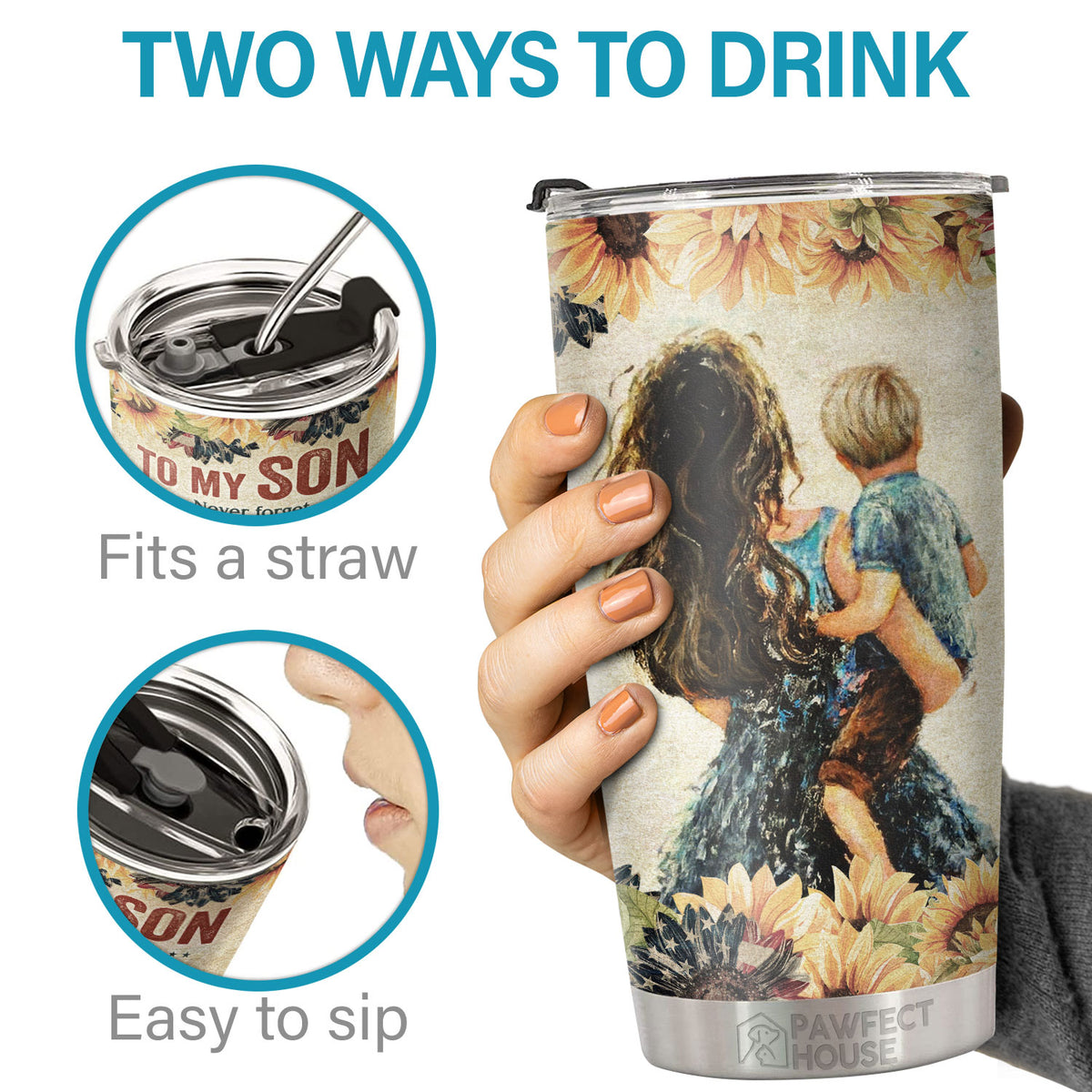 Vous ferez face à de nombreux défis dans la vie, faites simplement de votre mieux - Tumbler - À mon fils, cadeau pour fils, cadeau de maman pour fils, cadeau d'anniversaire pour fils