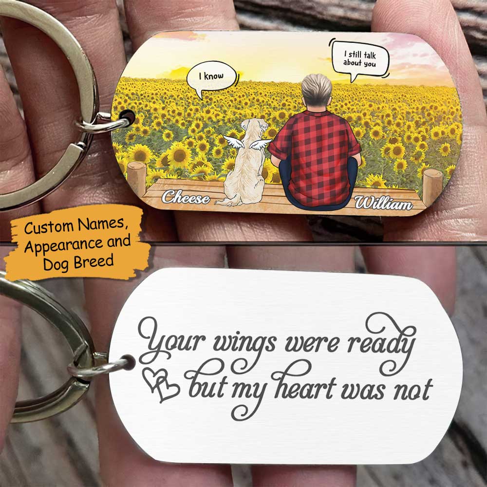 Pour toujours dans mon cœur - Porte-clés personnalisé