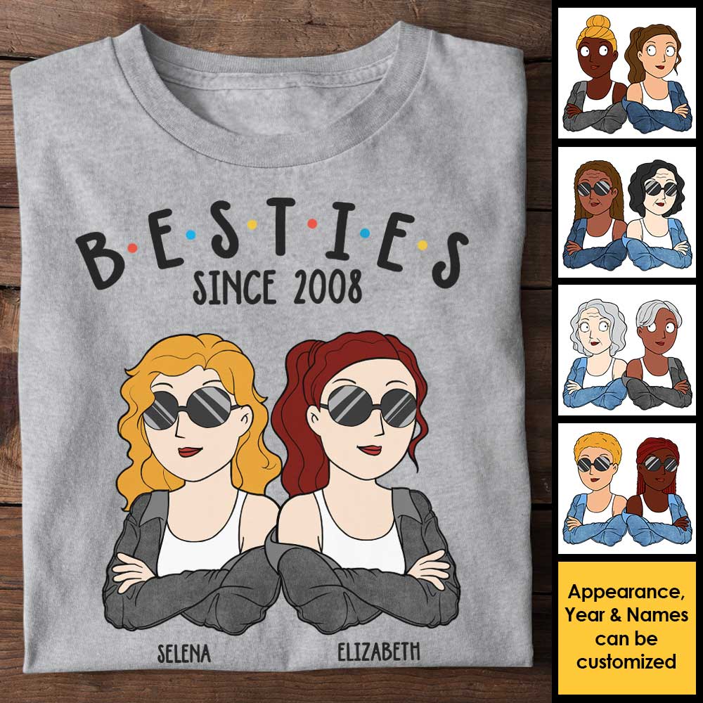 Nous sommes les meilleurs amis - T-shirt et sweat à capuche unisexe personnalisé - Cadeau pour meilleur ami