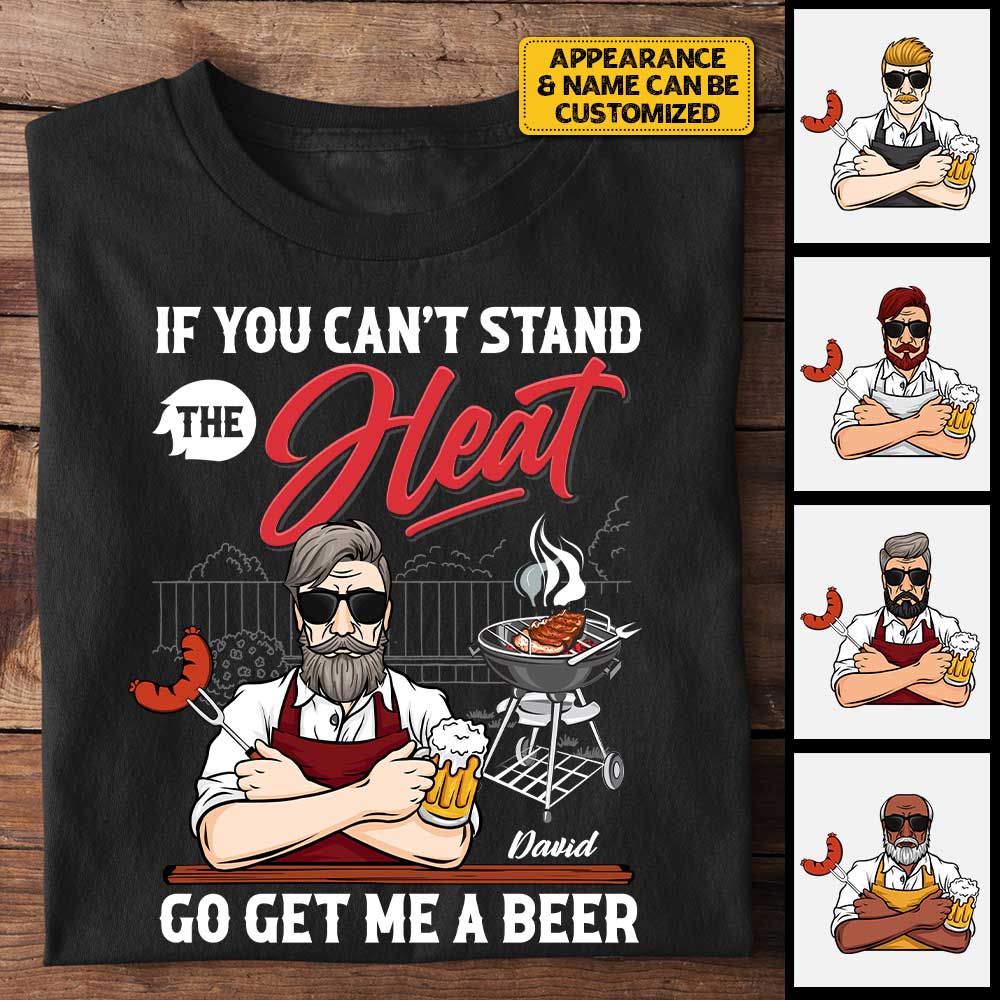 Va me chercher une bière ! T-shirt unisexe personnalisé, sweat à capuche, cadeau pour papa ou grand-père
