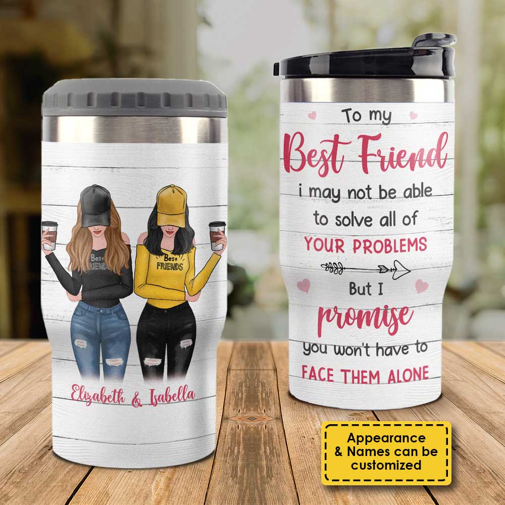 Merci d'être ma sœur non biologique - Glacière personnalisée - Cadeau pour meilleure amie