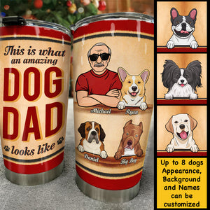 Un papa chien incroyable - Gobelet personnalisé - Cadeau pour papa