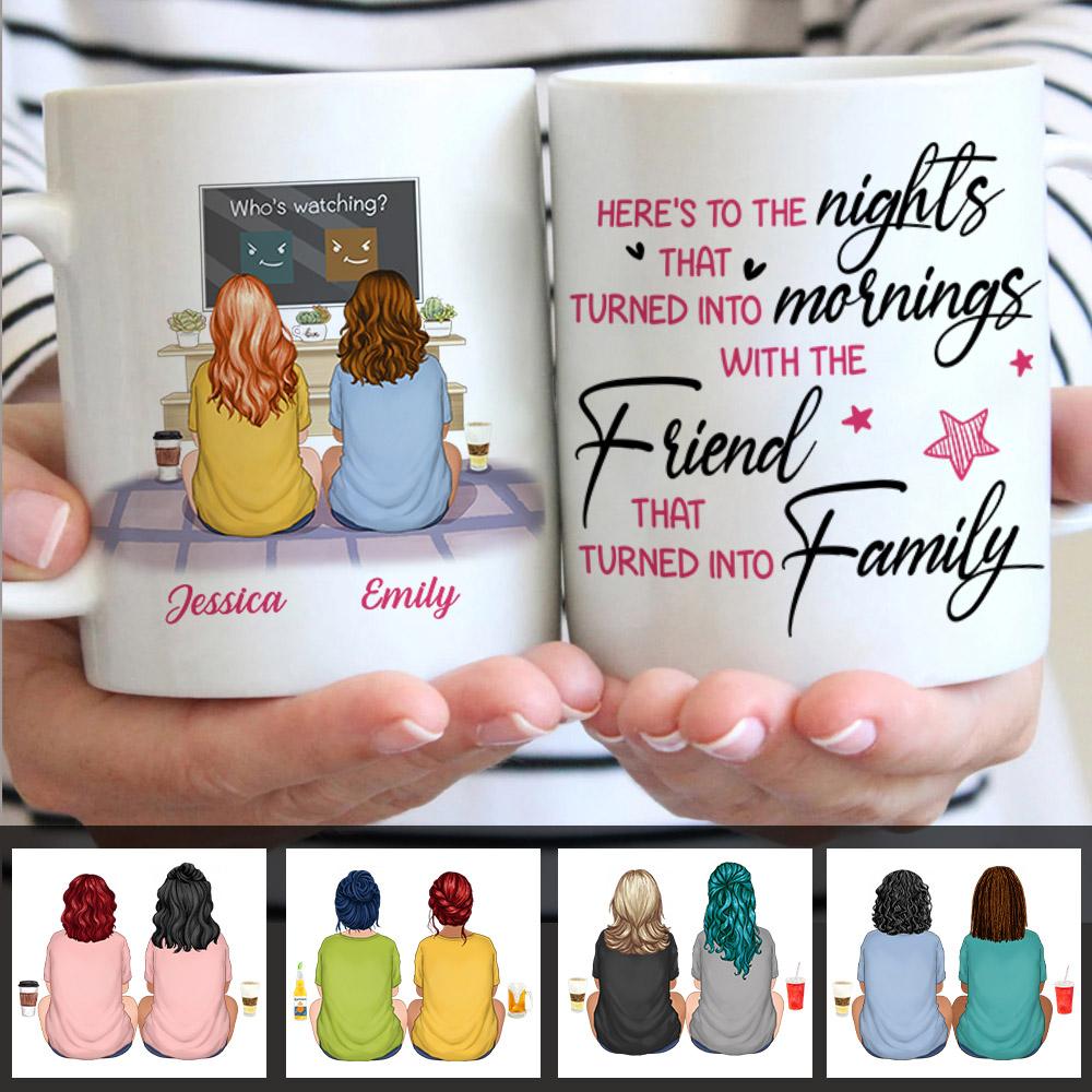 Bestie - Friends That Turned Into Family - Personalized Mug.