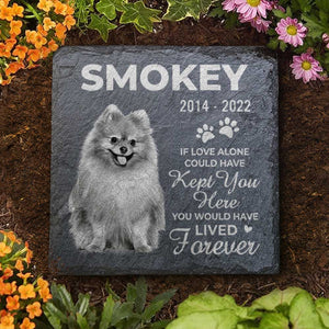 Nous t'avons aimé toute ta vie - Pierre commémorative personnalisée - Télécharger une image, un cadeau commémoratif, un cadeau de condoléances