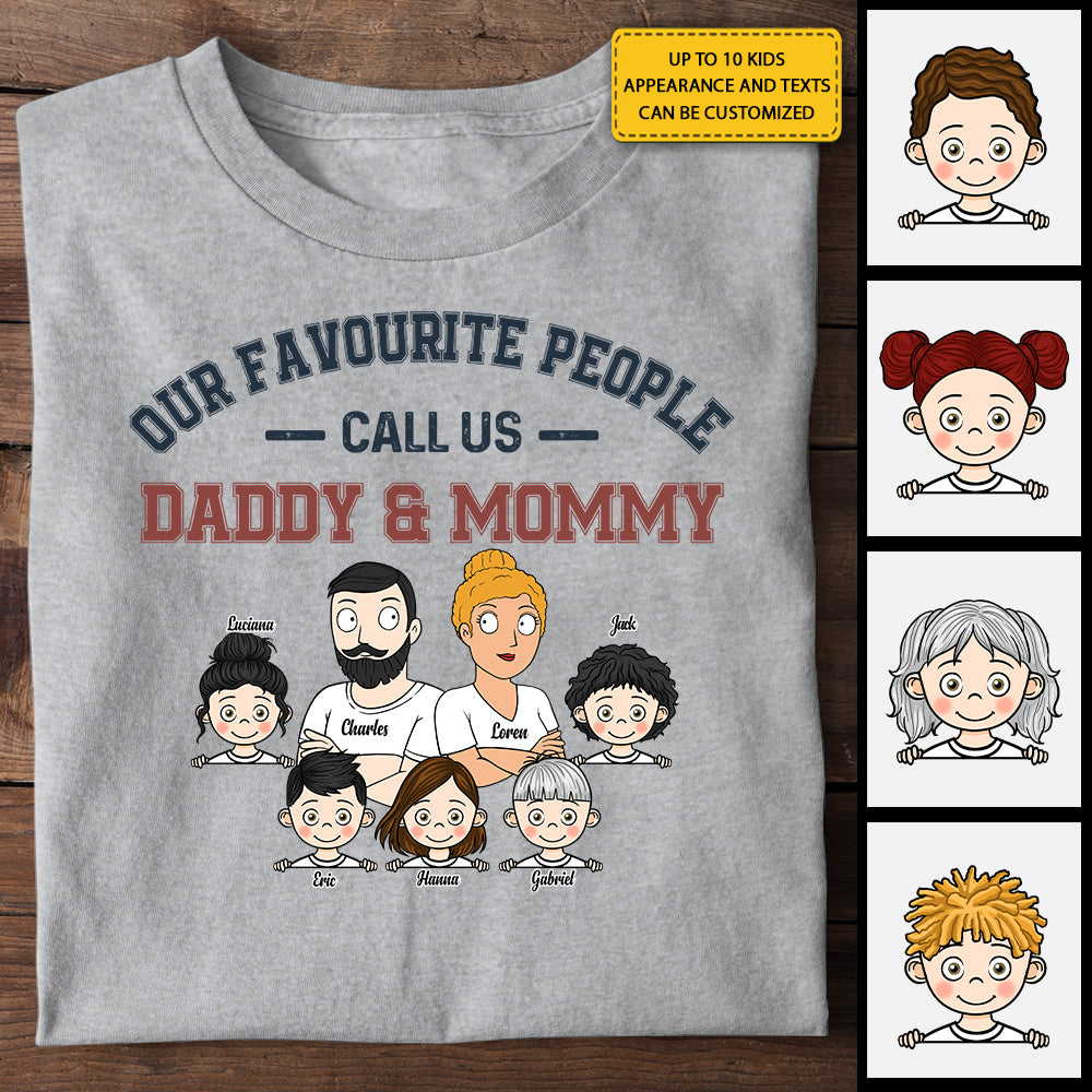 On s'appelle Papa et Maman - T-shirt unisexe personnalisé, sweat à capuche - Cadeau pour couple, mari et femme