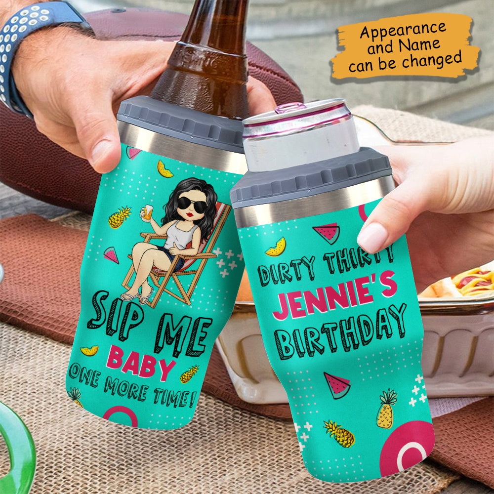 Sip Me Baby One More Time - Glacière personnalisée - Cadeau pour meilleure amie