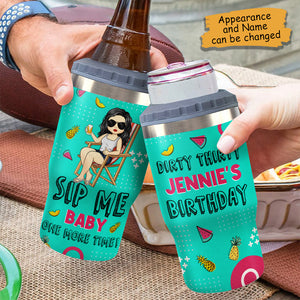 Sip Me Baby One More Time - Glacière personnalisée - Cadeau pour meilleure amie