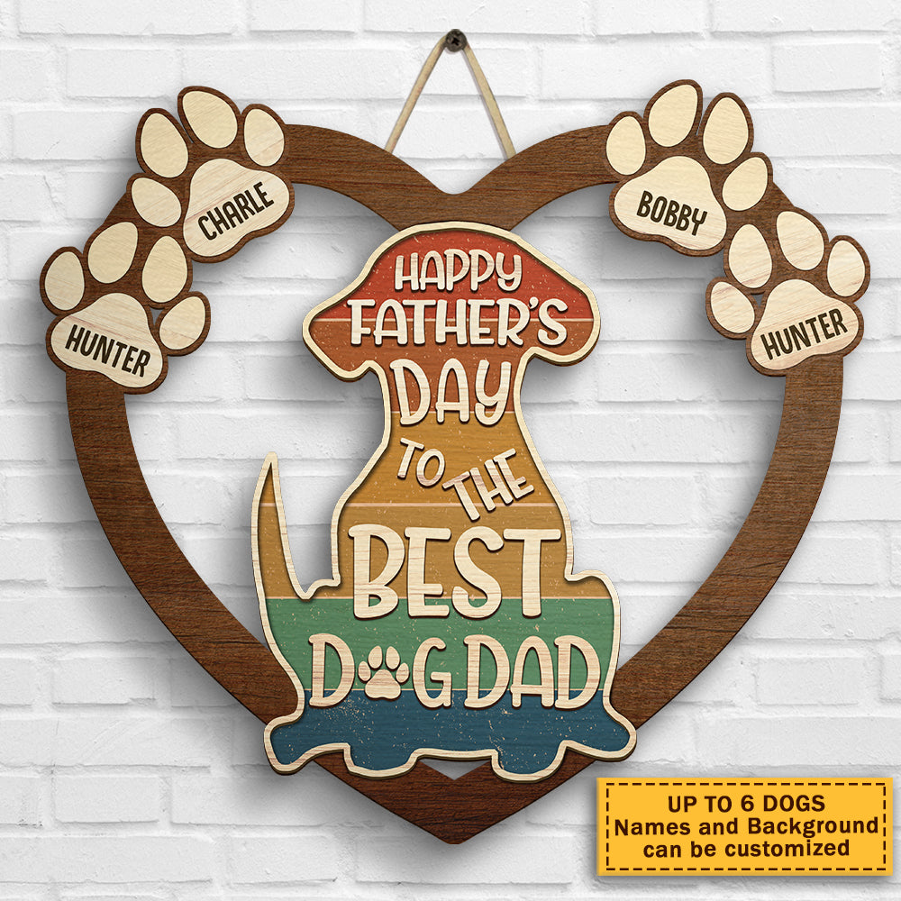 À mon incroyable papa - Panneau en bois personnalisé - Cadeau pour papa, cadeau pour la fête des pères