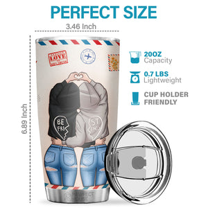 Pawfect House Gobelet isotherme 59 cl - Merci d'être à mes côtés - Gobelet isotherme en acier inoxydable pour femme - Cadeau d'anniversaire pour amie, Noël, meilleur ami, mariage, meilleure amie