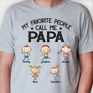 My Favorite People - Personalized Unisex T-Shirt.