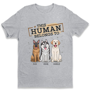 Tu m'appartiens - T-shirt unisexe personnalisé pour chien, sweat à capuche, sweat-shirt - Fête des pères, cadeau pour les propriétaires d'animaux et les amoureux des animaux
