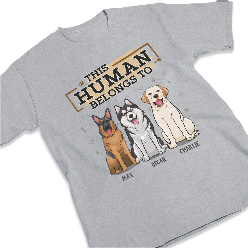 Tu m'appartiens - T-shirt unisexe personnalisé pour chien, sweat à capuche, sweat-shirt - Fête des pères, cadeau pour les propriétaires d'animaux et les amoureux des animaux