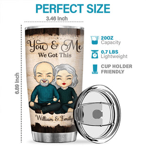 S'agacer mutuellement pendant de nombreuses années - Verre personnalisé pour couple - Cadeau pour mari et femme, anniversaire
